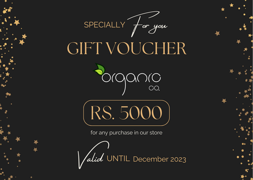 Organic Co Gift Card (Rs.5000) - Organic Co