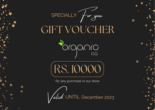 Organic Co Gift Card (Rs.10,000) - Organic Co