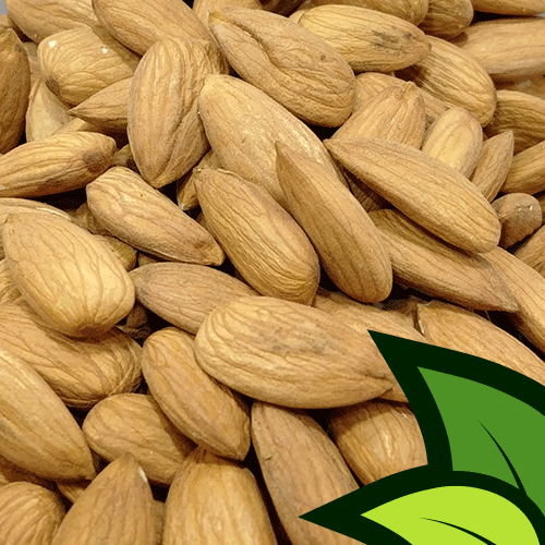 American Almonds (Large Badaam Unshelled) - Organic Co