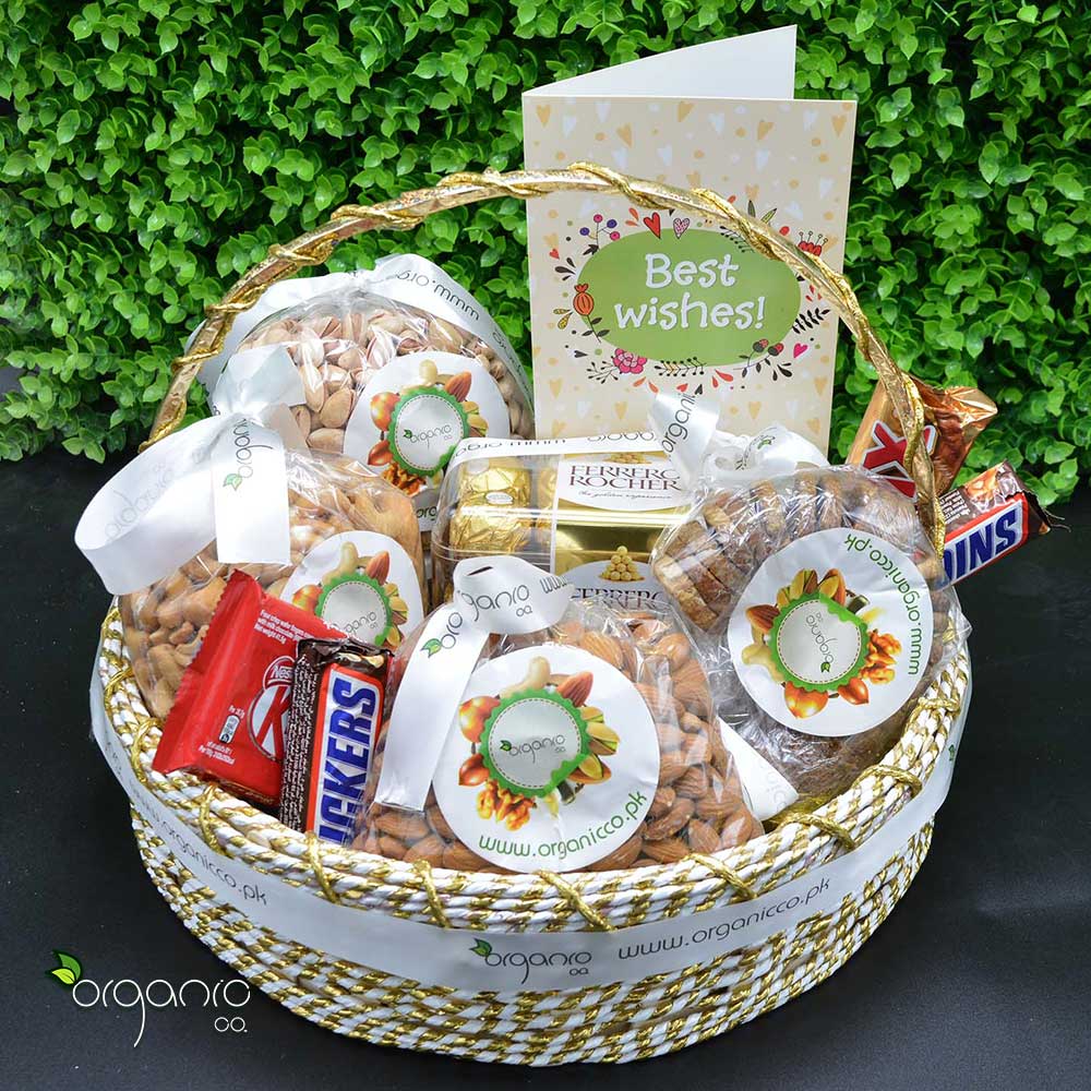 Best Wishes Gift Basket - Organic Co