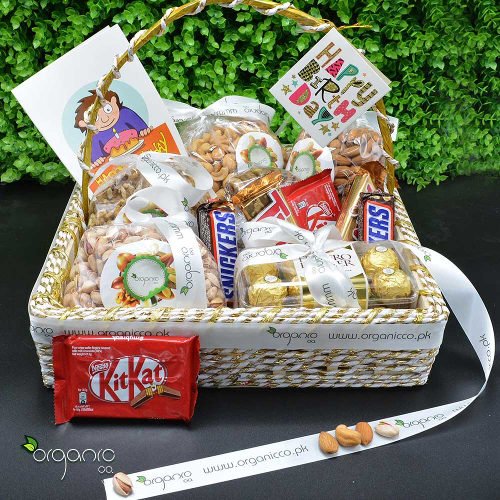 Birthday Gift Basket - Organic Co