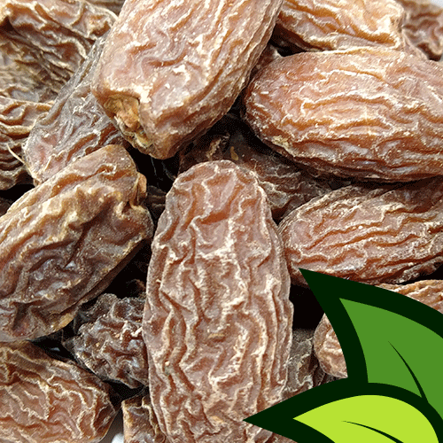 Black Dried Dates (Chuwara) - Organic Co