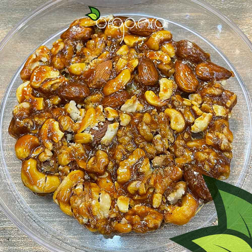 Mix Nuts Premium Ghachak (Made in Raw Brown Sugar) - Organic Co