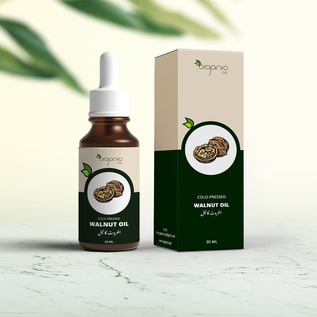 Walnut Oil (Akhrot Oil) - Cold-pressed - Organic Co